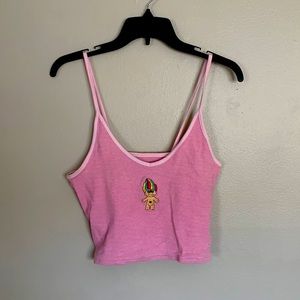 pink trolls tank
